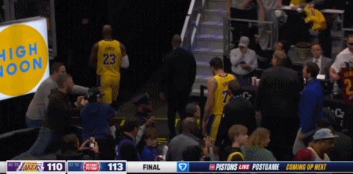 湖人9连胜终结 詹姆斯半场0分 詹金斯爆发逆转活